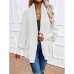 Essnce Batwing Sleeve Open Front Cardigan For Dailywear