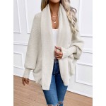 Essnce Women s Solid Color Casual Bat Wing Cardigan