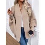 Essnce Batwing Sleeve Open Front Cardigan