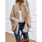 Essnce Batwing Sleeve Open Front Cardigan