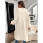 Essnce Women s Plain Long Sleeve Cardigan Casual Top